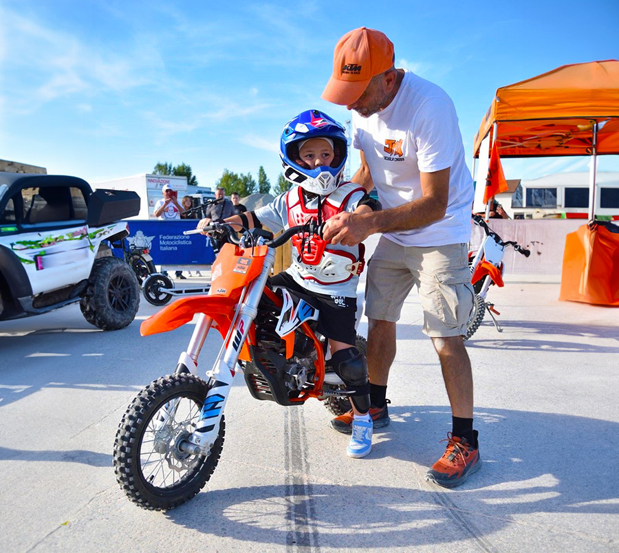 Kids motorcycle activity